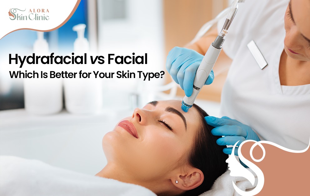 hydrafacial vs facial