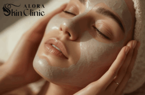 Non-surgical skin tightening consultation at Alora Skin Clinic